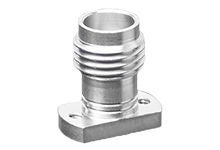 50 GHz solderless high-frequency RF test connector