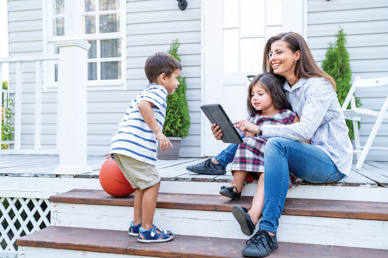 Family unlocks innovative smart door 