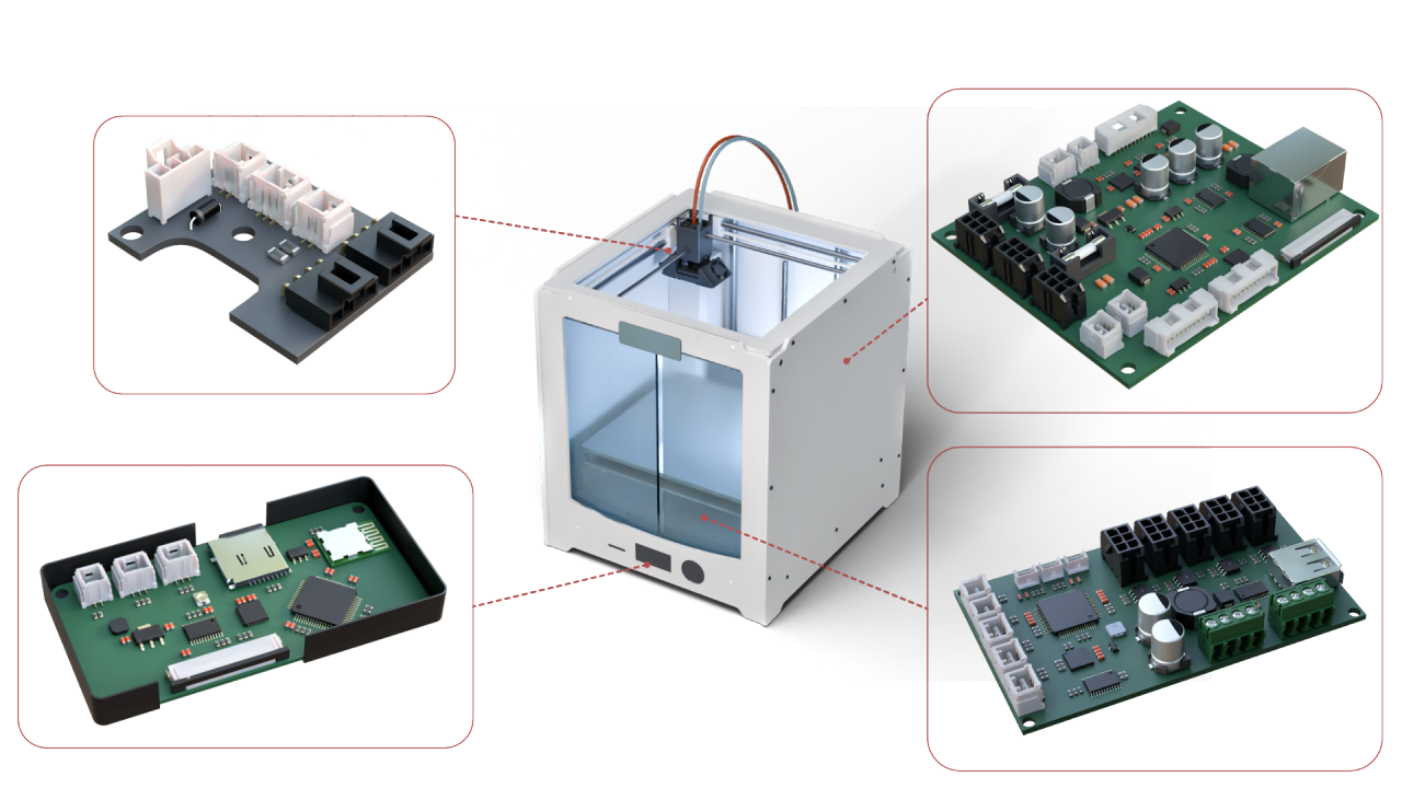 3D Printer Connectors