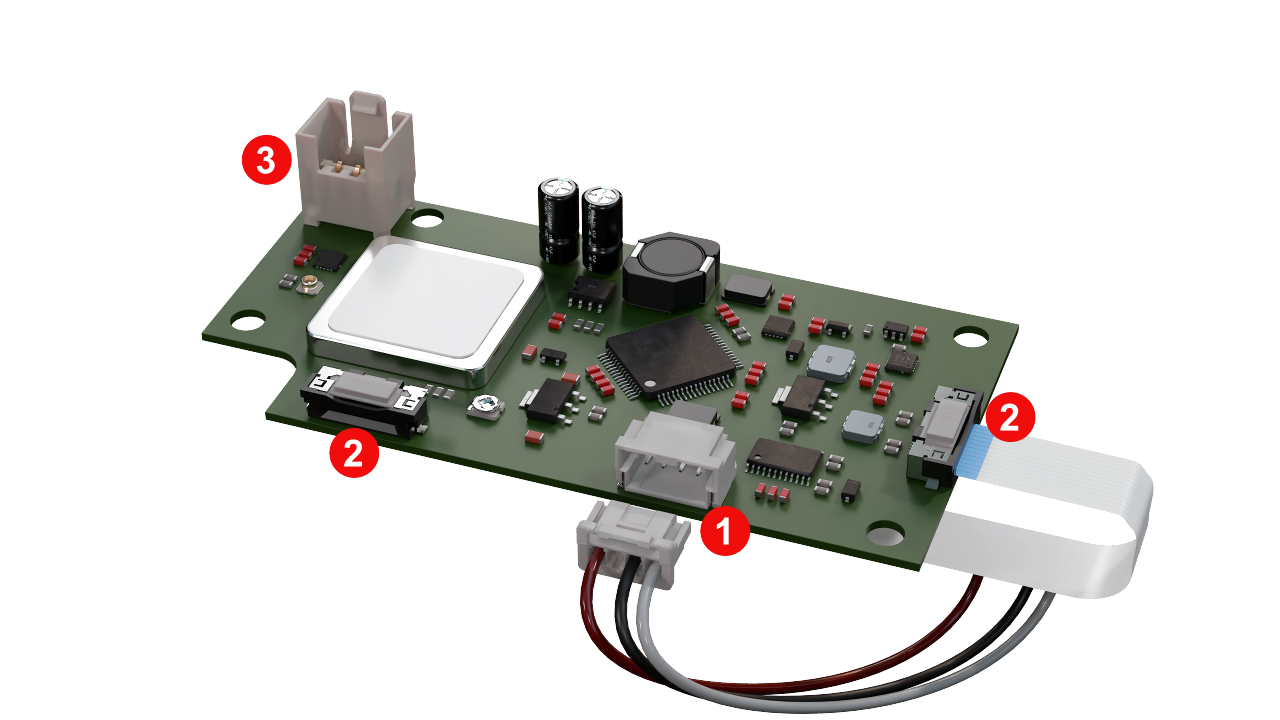 User Interface Board Connectors