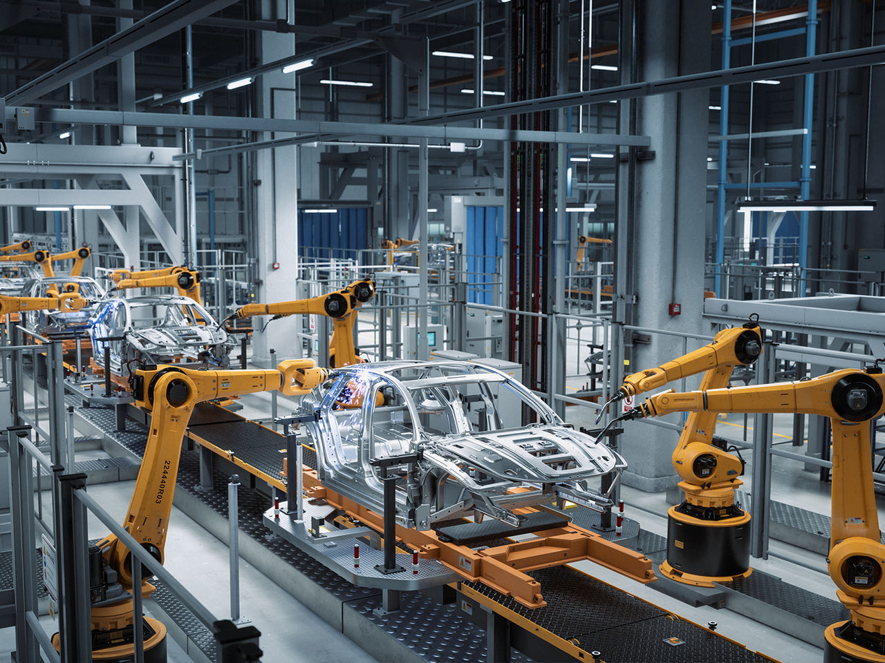 Automotive Robotic Assembly Line