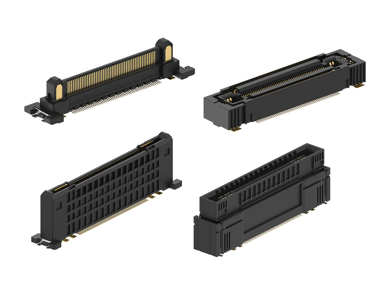 ZN Stack High-Speed, High-Current Floating Connectors for Automotive Connectivity. 