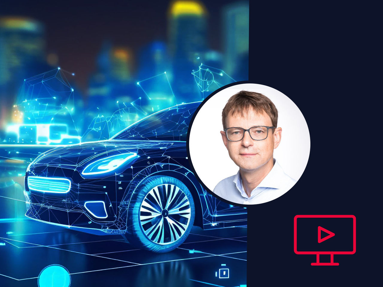 Connected vehicle with Dietmar Schnepp’s photo. 