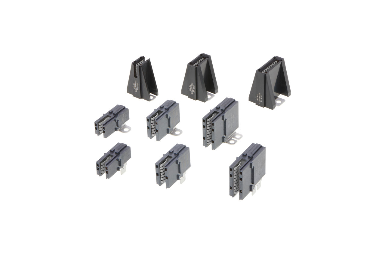 Molex PowerPlane Busbar Connectors. 