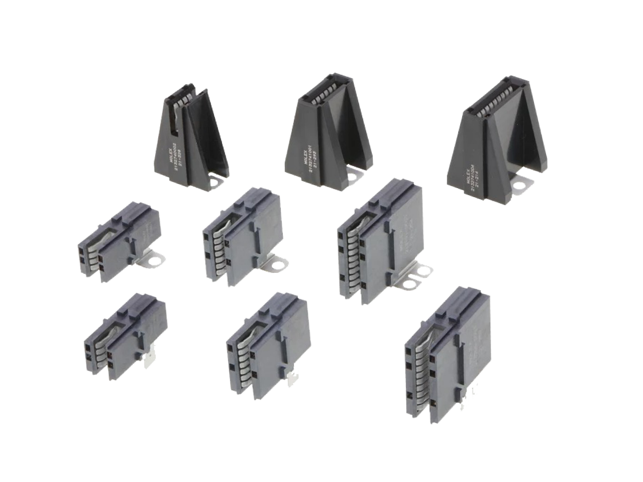 Molex PowerPlane Busbar Connectors. 