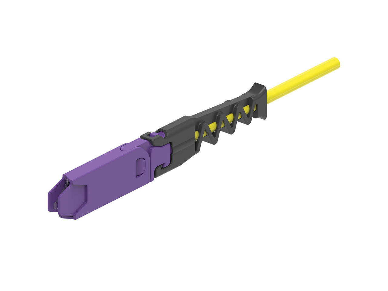 VersaBeam EBO expanded beam fiber optic connectors and cables. 