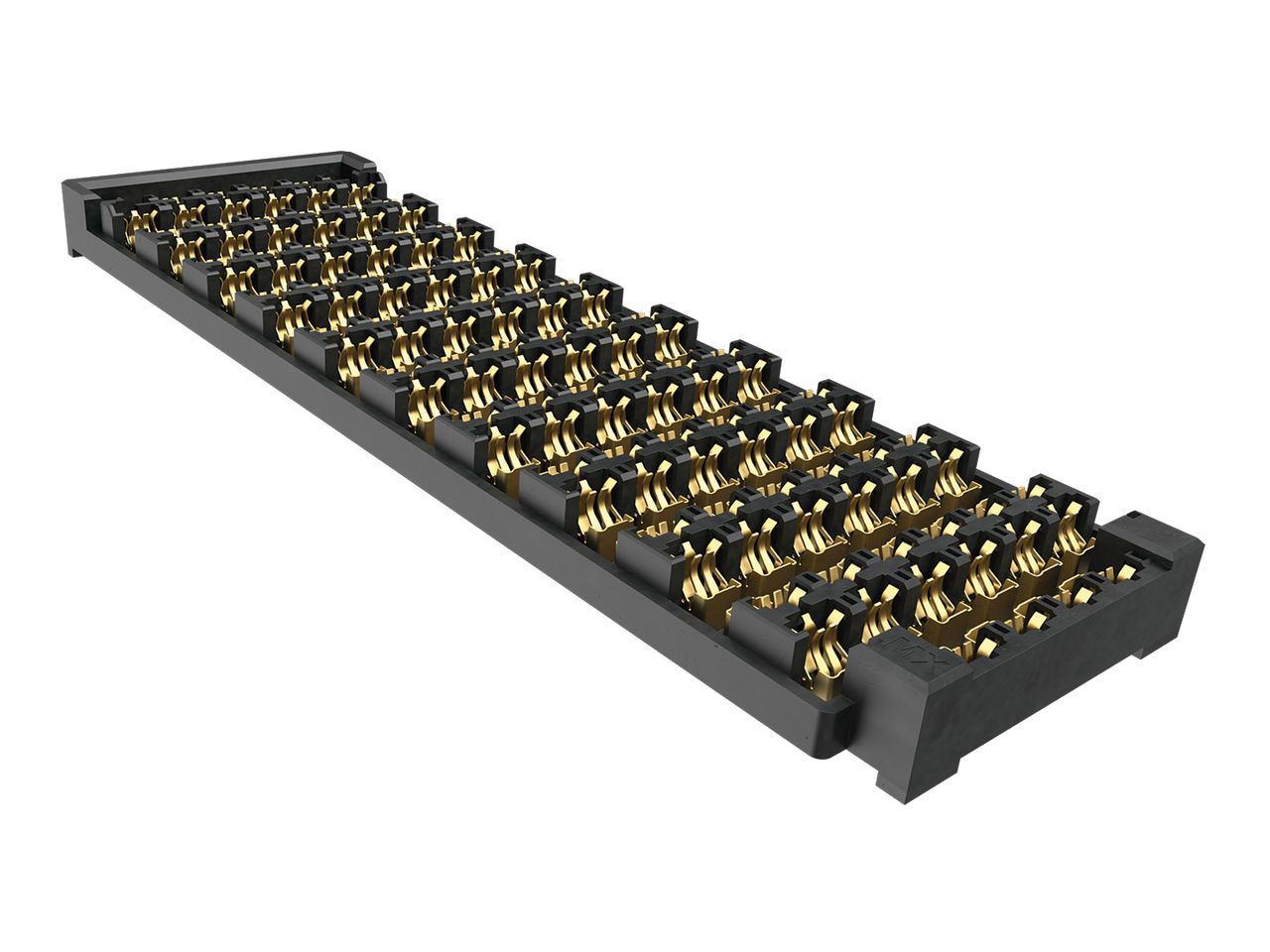 Molex Gemini Mezz high-speed 224G mezzanine connector.
