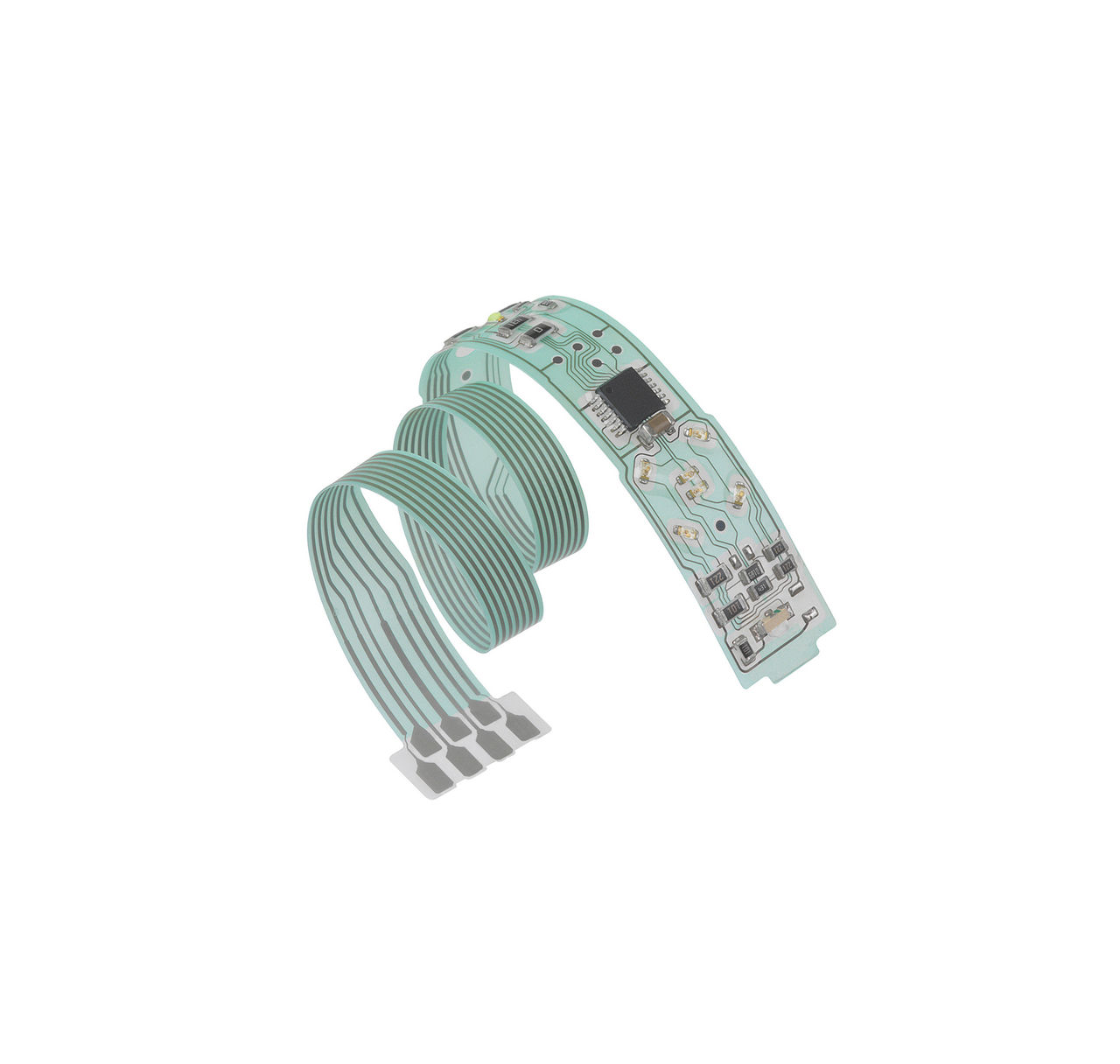Silver Flexible Hybrid Circuit