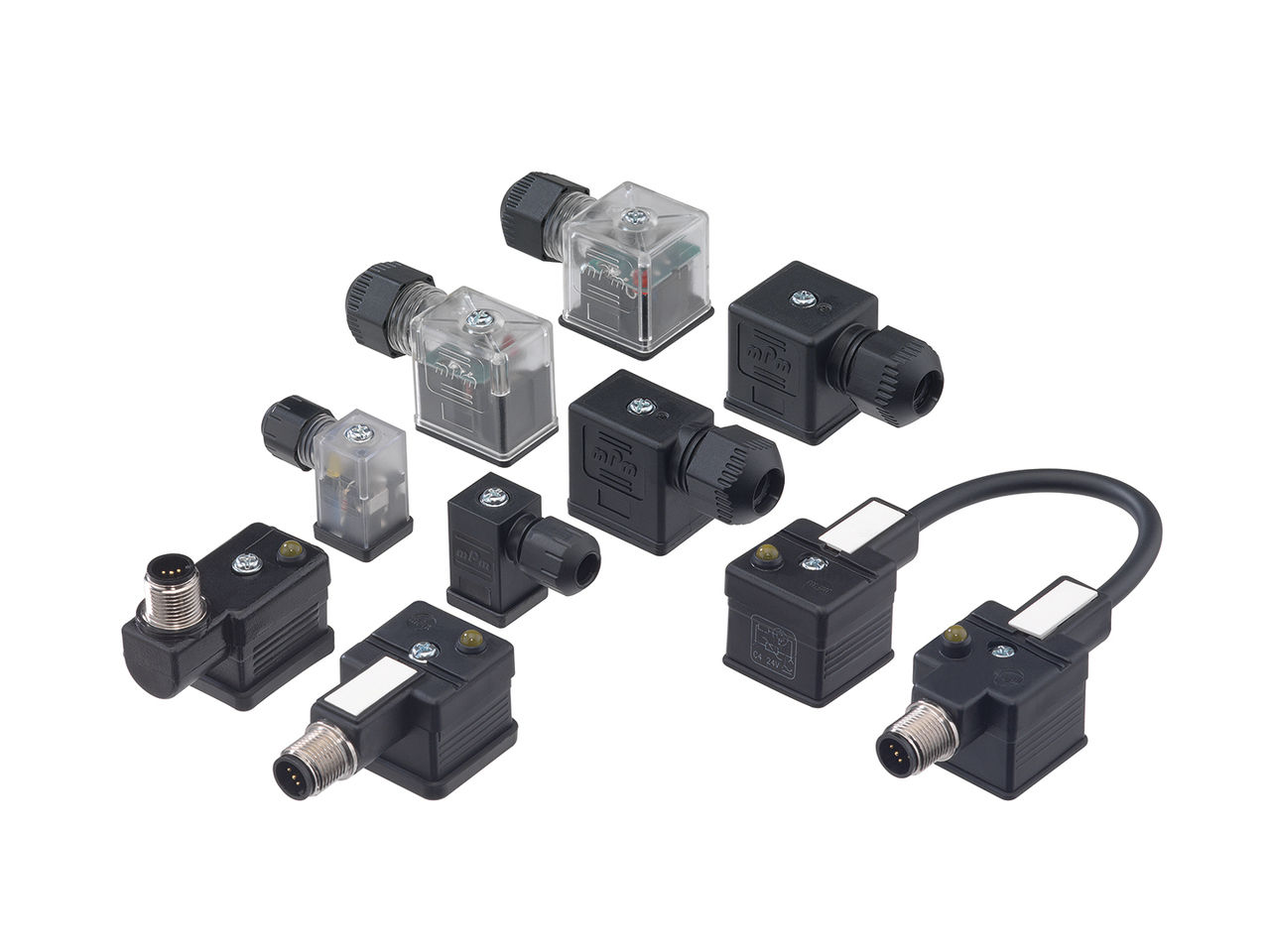 Molex DIN valve connectors and cable assemblies.