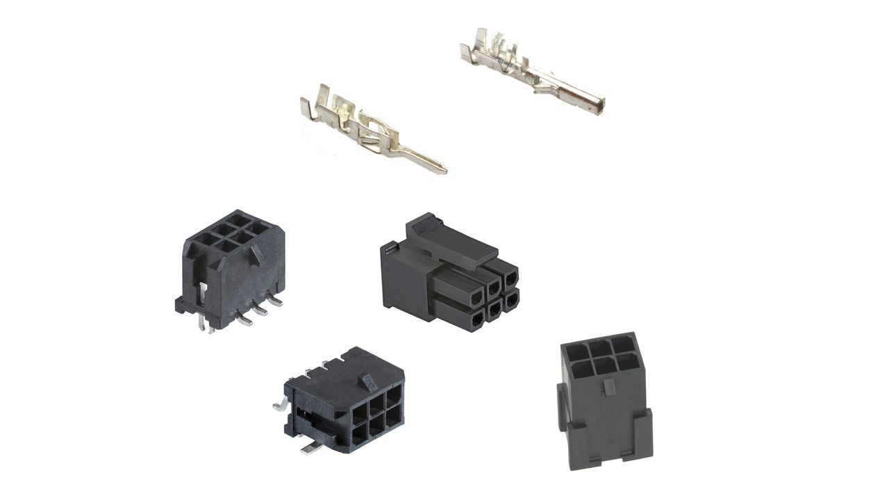 Molex Micro-Fit Connectors.