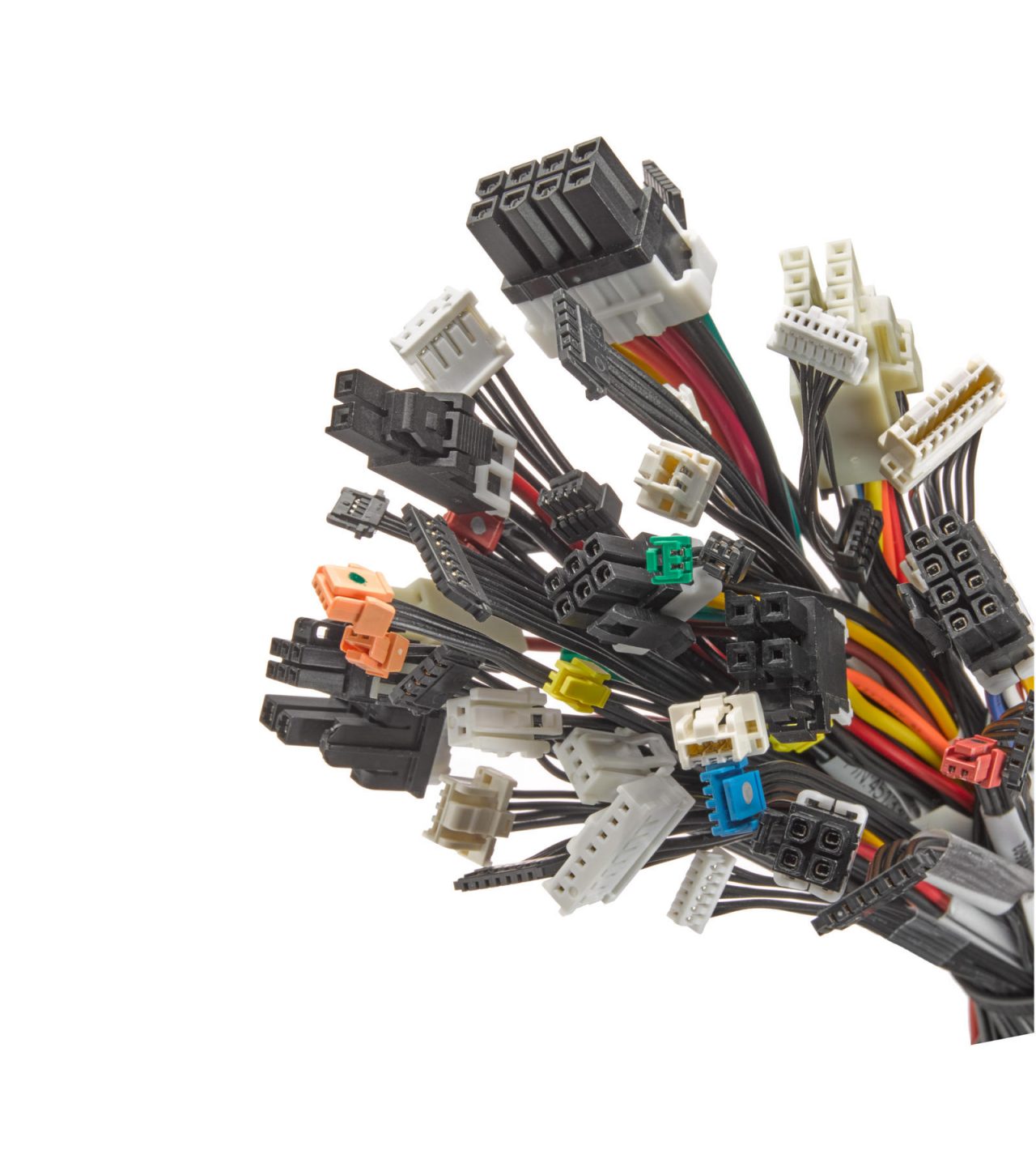 Molex Discrete Wire Power and Signal Cable Assemblies.