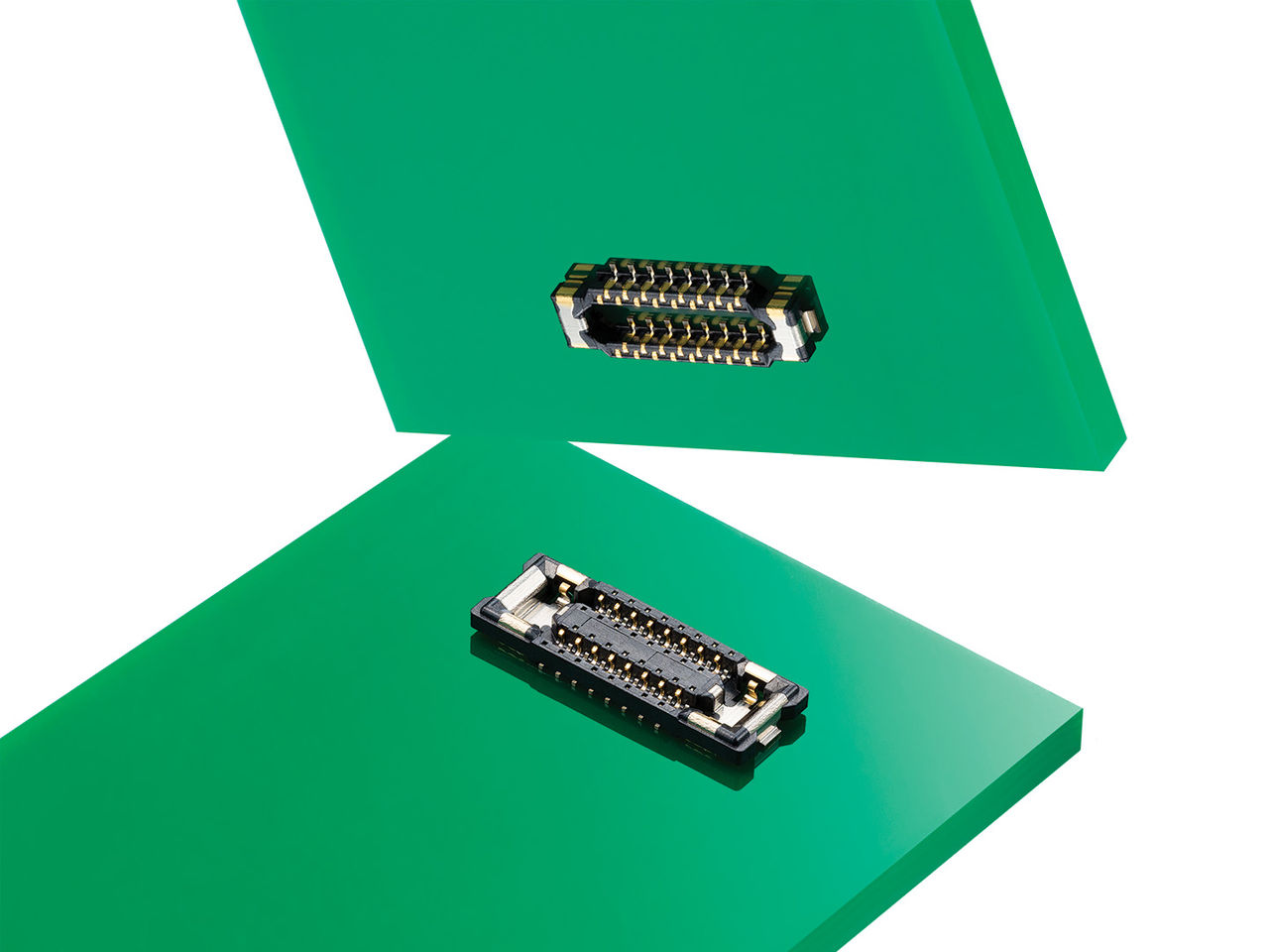 Molex Quad-Row Headers and Receptacles.  