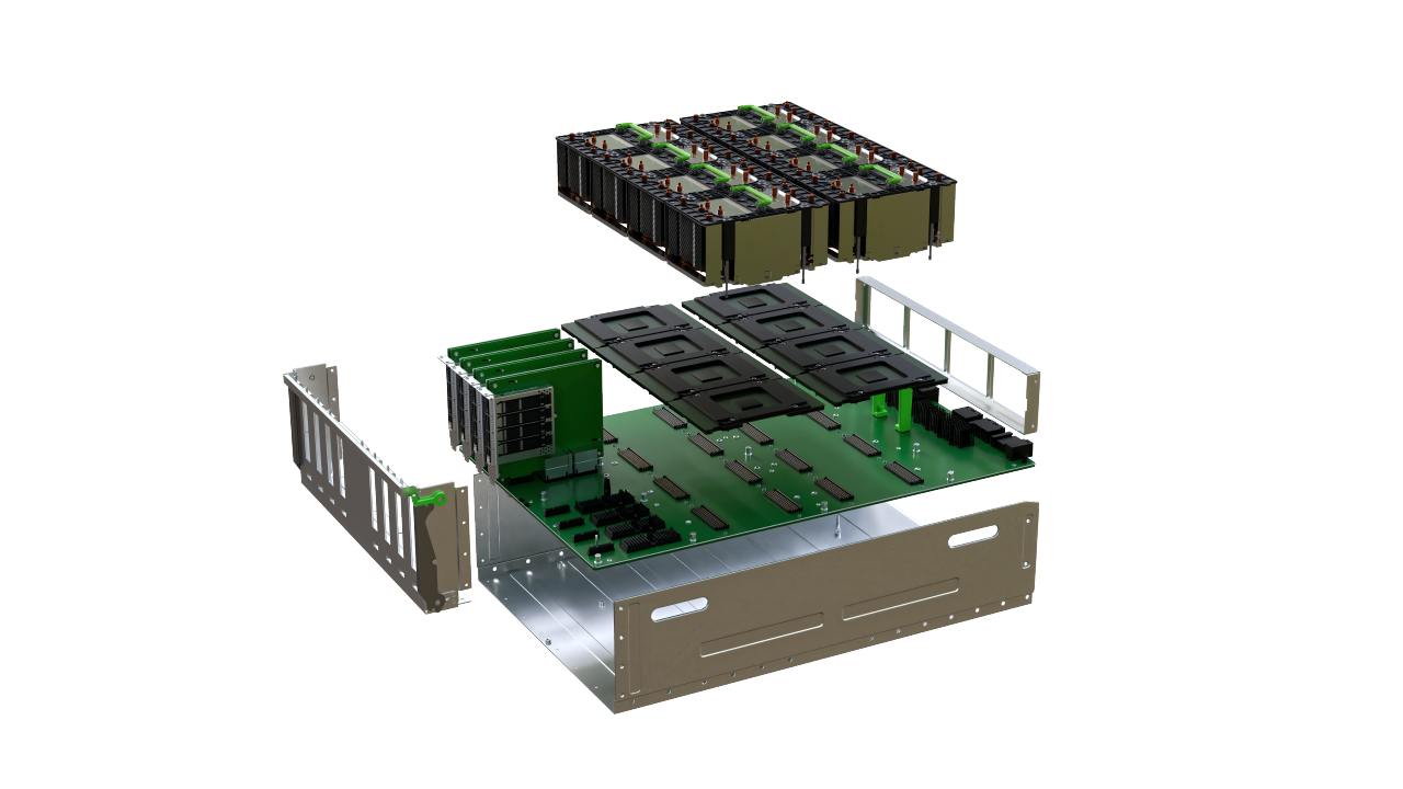 Open accelerator module. 
