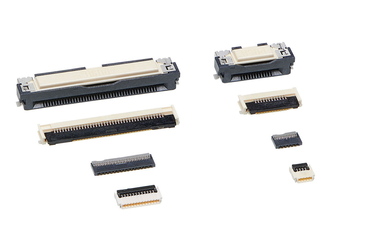 FFC/FPC Connectors for Mixed Reality Glasses 