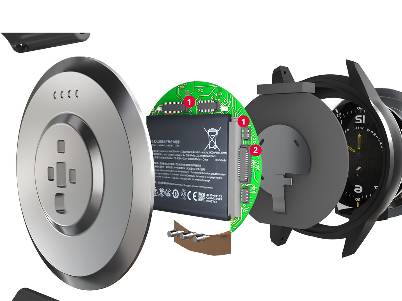 Smart Watch with Callouts