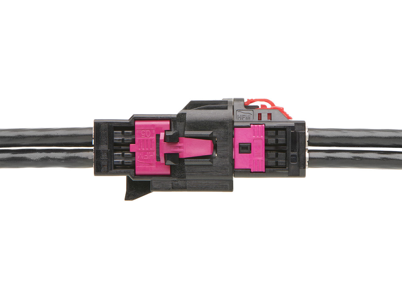 Rugged and Scalable High-Speed FAKRA-Mini HFM Cables Connected 
