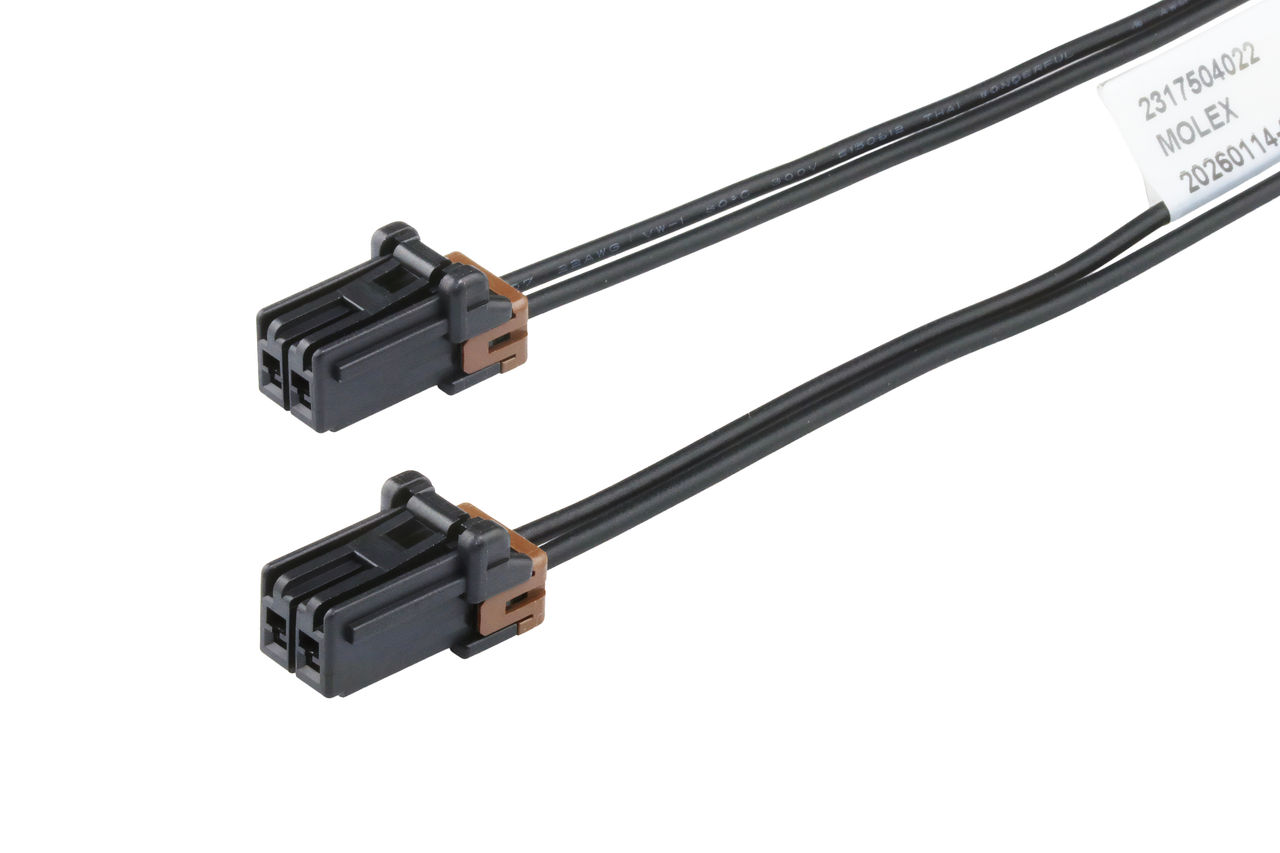 CP-3.3 female-to-CP-3.3 female off-the-shelf (OTS) cable assembly.