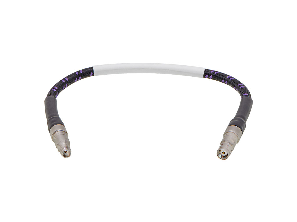 Cardinal Test 1.85mm Straight Plug to 1.85mm Straight Jack on Armored MXR 300 Cable, 914.40mm Length, 50 Ohms