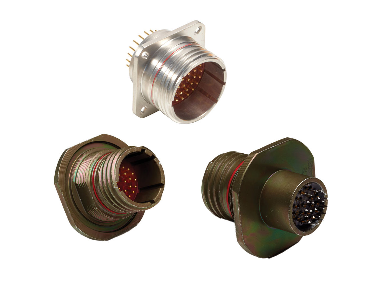 Molex Circular EMI Filter Connectors for aerospace and defense applications.