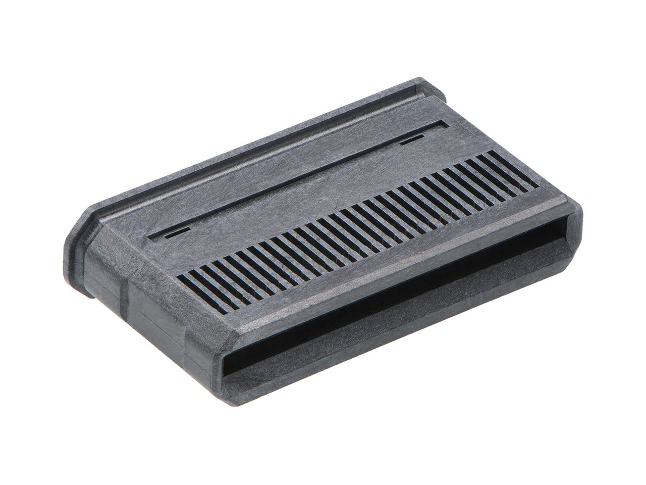 EdgeStack medical connector with durable, autoclave-compatible plastic shell.