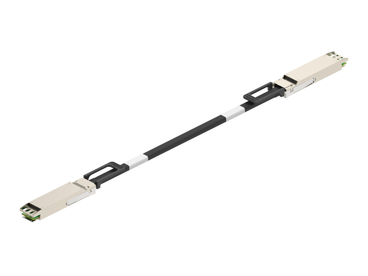 Molex OSFP-to-OSFP active electrical cable (AEC).