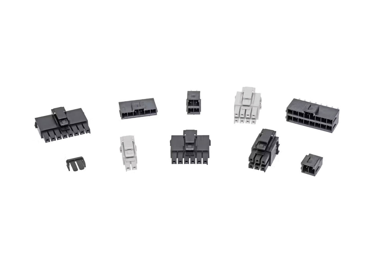 Ultra-Fit Connector housings and receptacles. 