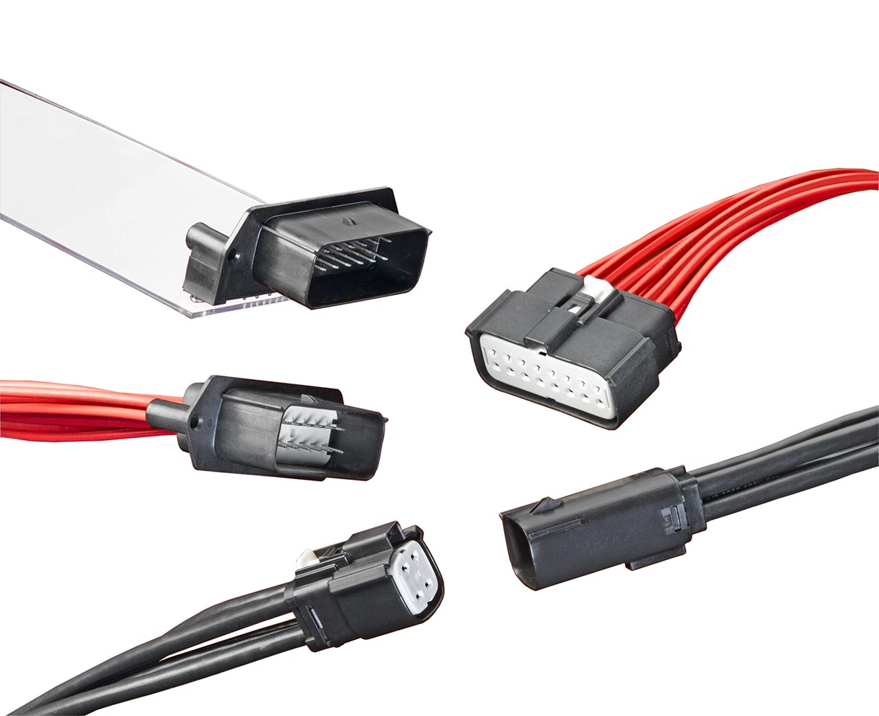 MX150L Connector housings and receptacles. 