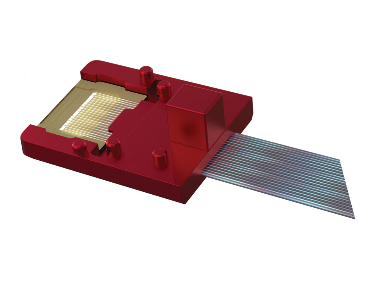 Molex TeraVERSE Detachable Optical Chiplet Connector.