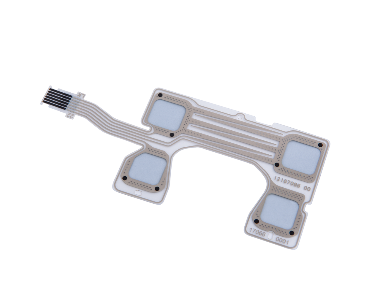 Human machine interface with PEDOT touch foils
