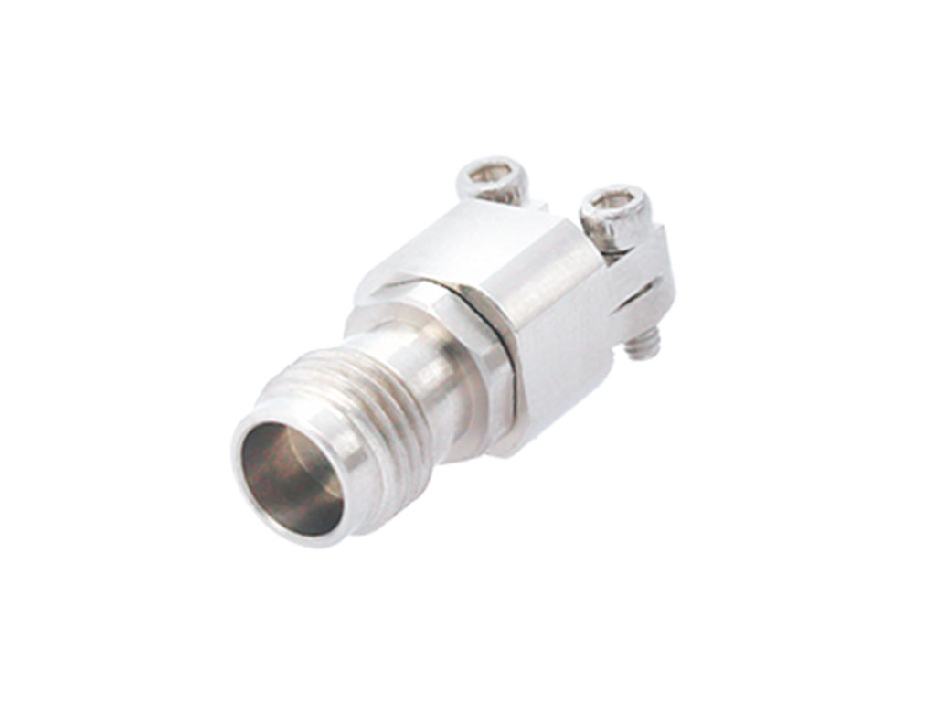 67 GHz solderless high-frequency RF adapter