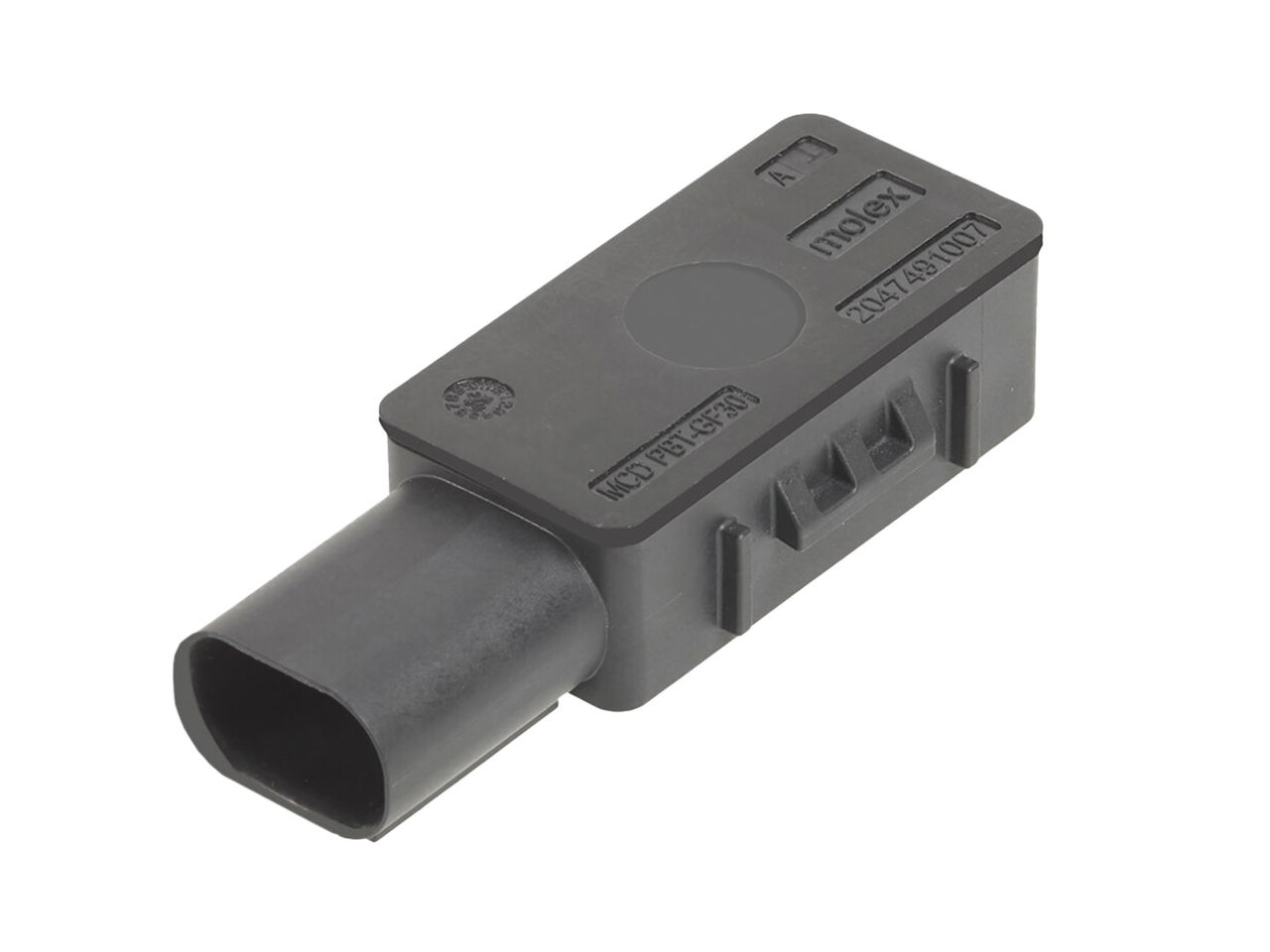 Molex Percept Accelerometer Sensor showing the Mini50 connector interface.