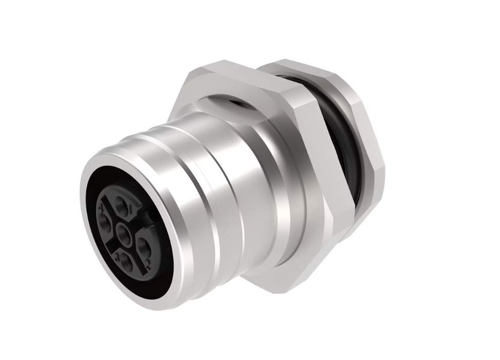Molex M12 A-Coded receptacle.