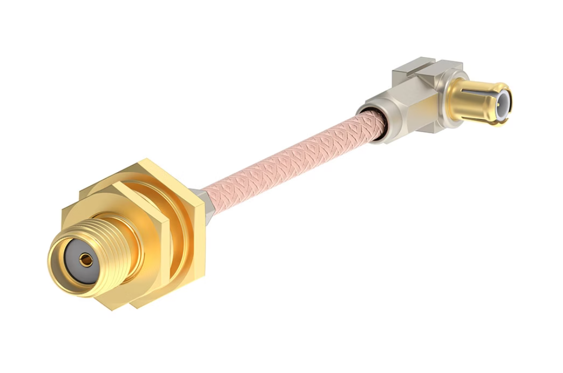 Molex SMA female jack standard connector.