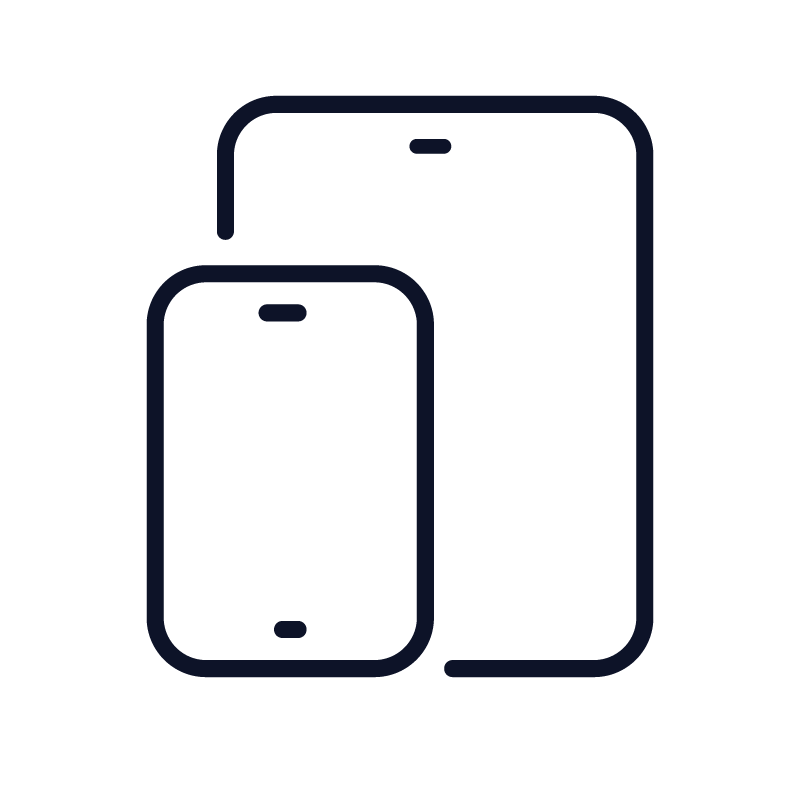 A tablet icon representing the consumer electronics industry.